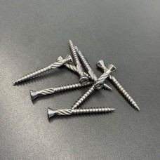 Nerezový terasový vrut Mex Classic 5×50 / TX25 – ocel C1 pro modřín, smrk, borovici